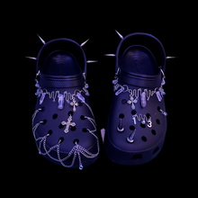 Load image into Gallery viewer, Trash Fairy Crocs (PLEASE READ DESCRIPTION BEFORE ADDING TO YOUR CART)