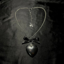 Load image into Gallery viewer, uneasy hearts necklace.