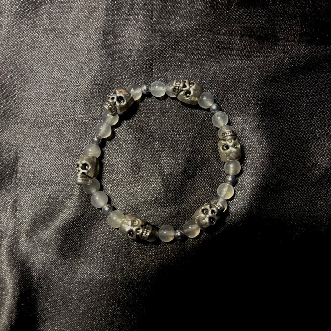 skeleton stretch bracelet.