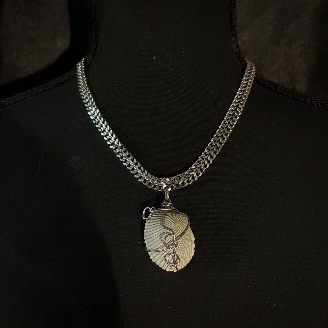 shell shocked necklace.