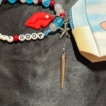 Load image into Gallery viewer, beach betty boop zip pouch.

