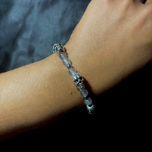 Load image into Gallery viewer, skeleton stretch bracelet.
