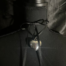 Load image into Gallery viewer, dark days wrap necklace.
