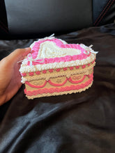 Load image into Gallery viewer, pink velvet cake storage.
