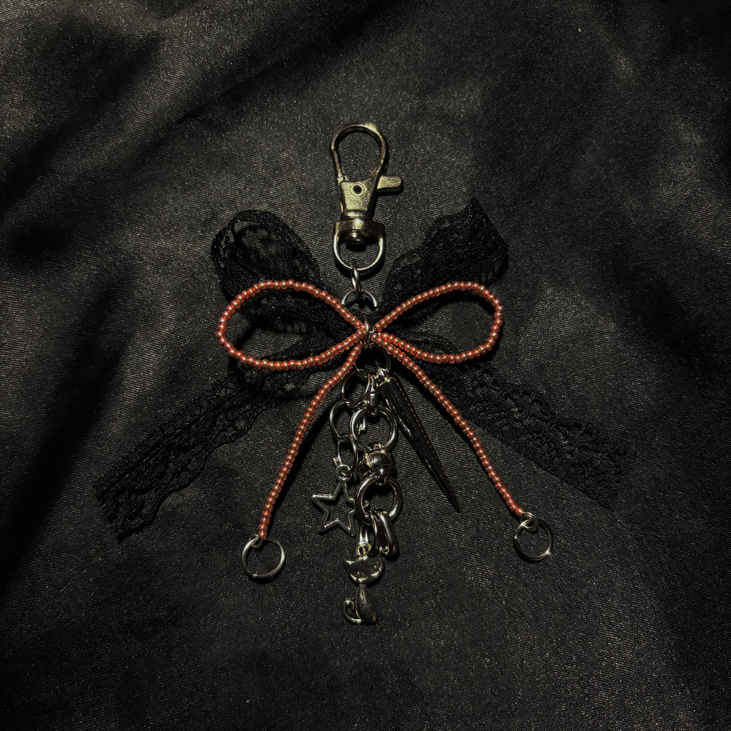 kittie bag charm.