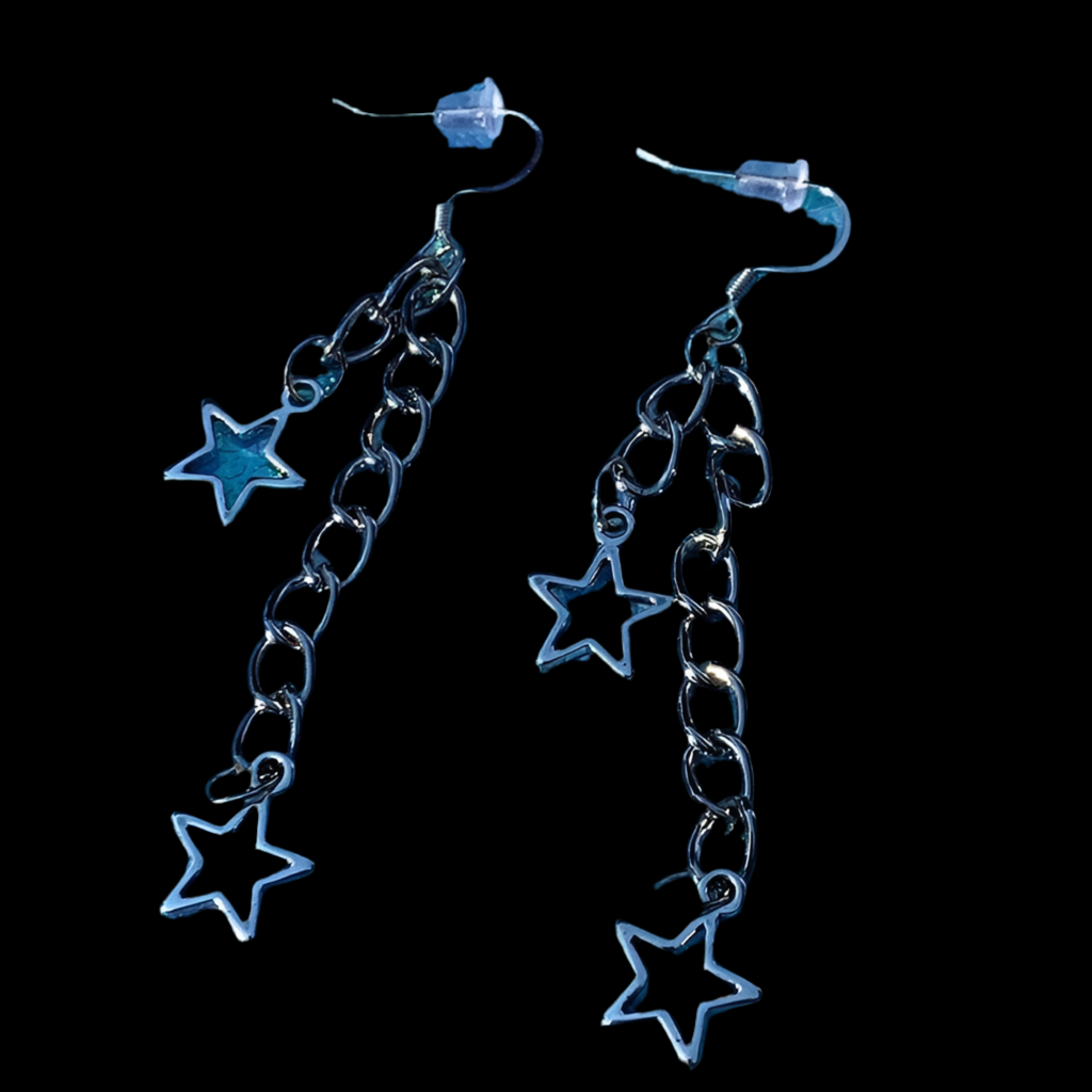 Star Drop Earrings