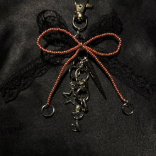 Load image into Gallery viewer, kittie bag charm.
