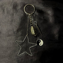 Load image into Gallery viewer, yin yang bag charm.
