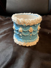 Load image into Gallery viewer, blueberry cream cake planter.
