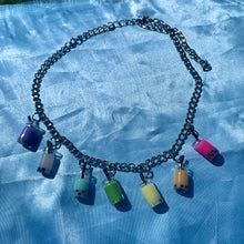 Load image into Gallery viewer, Rainbow Boba Necklace
