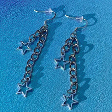 Load image into Gallery viewer, Star Drop Earrings
