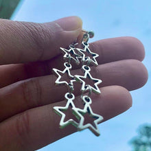 Load image into Gallery viewer, Triple Star Earrings
