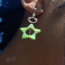 Load image into Gallery viewer, Stone Star Earrings

